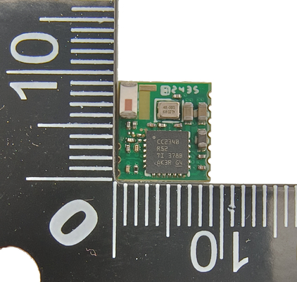 AN2340CA-A قابلة للتخصيص الحجم الصغير الطاقة المنخفضة التكلفة المنخفضة عند الأوامر BLE MODULE ZigBee Thread module Ti: CC2340R 2.4G Bluetooth 5.3