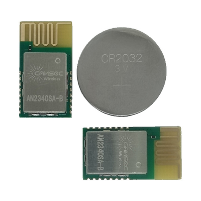 CANSEC AN2340 BLE 5.3 /ZigBee متعدد البروتوكولات الحجم الصغير الطاقة المنخفضة AT القيادة منارة قابلة للتخصيص CC2340