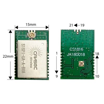 S1SPI-UA-A 1uA الوحدة الفرعية جيجاهرتز 14dBm مع مجموعة شرائح ST Spirit-1