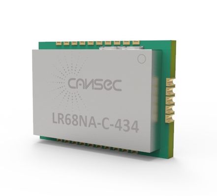 0.5uA 4.8 كيلومتر 433 ميجا هرتز وحدة لورا Cansec Wireless Semtech LLCC68.0