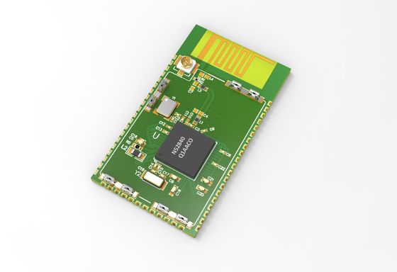 1.5uA BLE5 Thread ZigBee3 Nfc Bluetooth Low Energy Module للقفل BLE52840SA-B